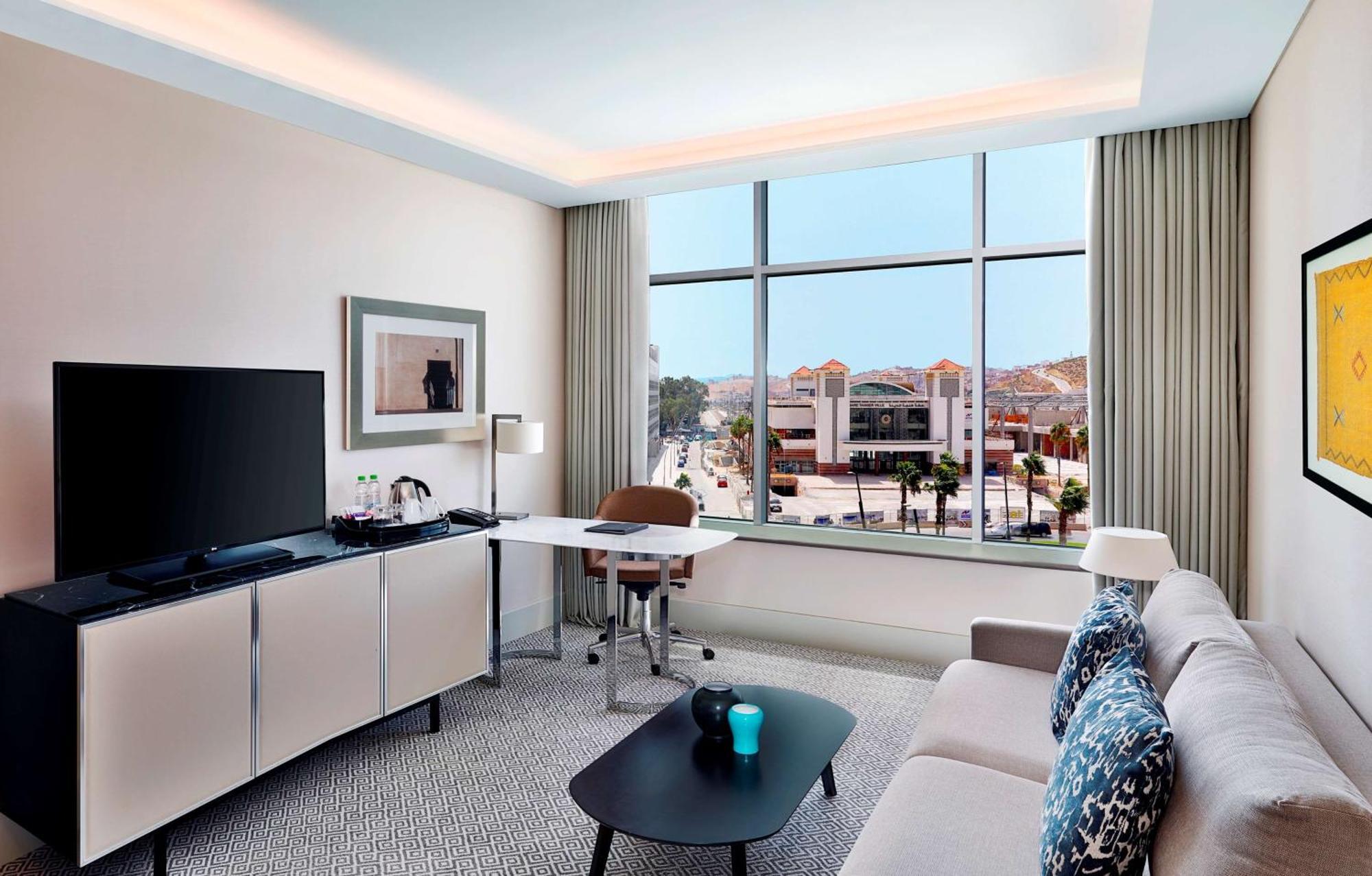 Hilton Tanger City Center Exterior foto Living room