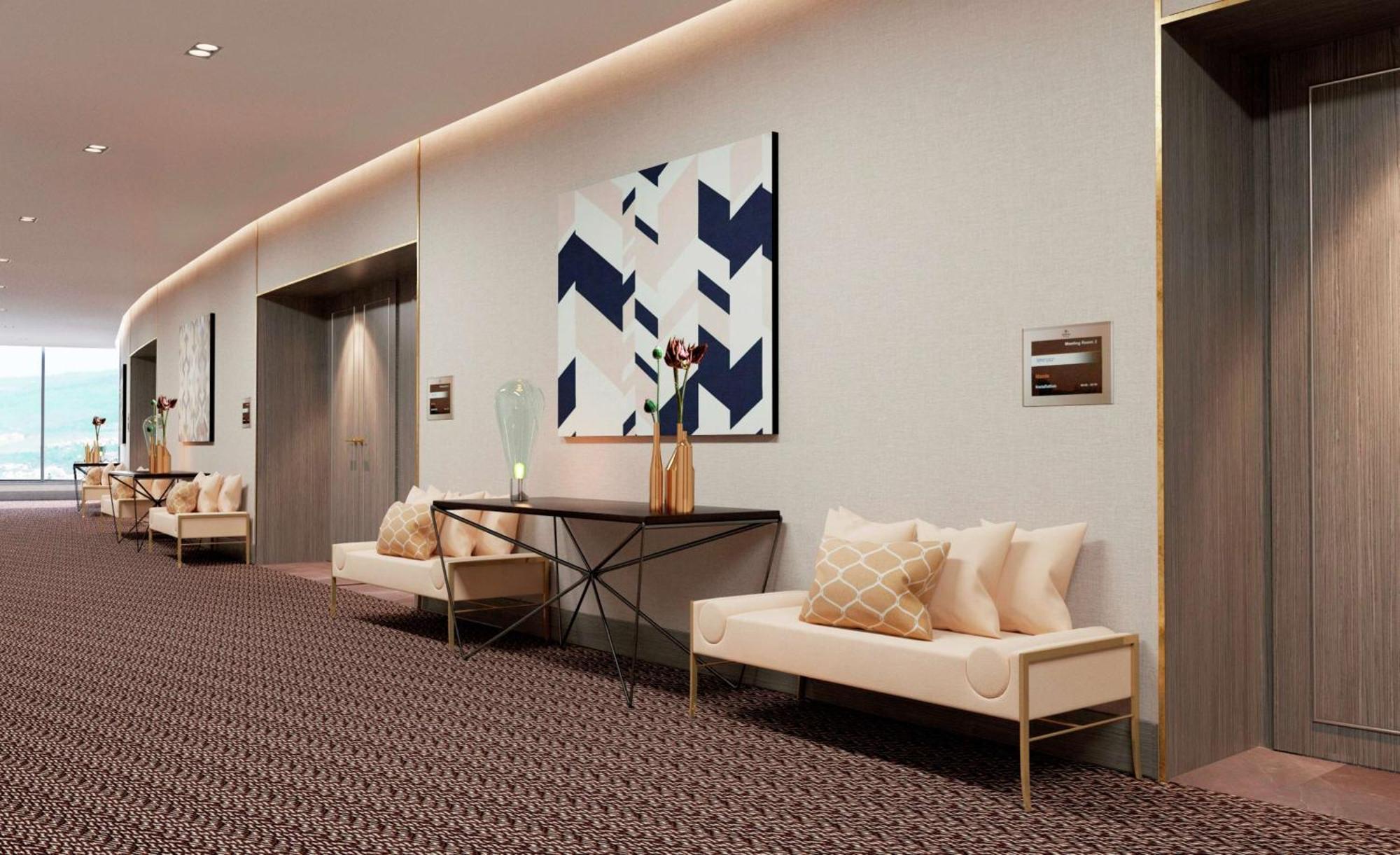 Hilton Tanger City Center Exterior foto A carpet in a hotel