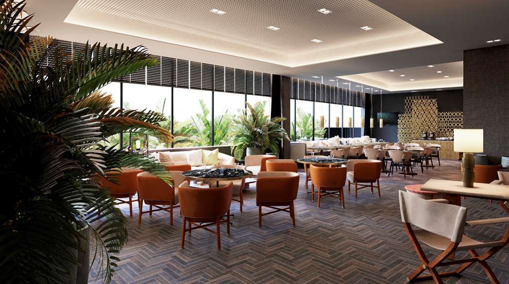 Hilton Tanger City Center Restaurante foto The interior of the restaurant